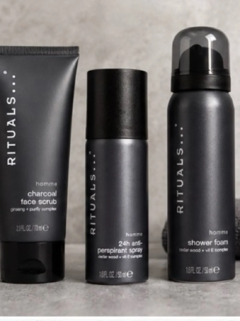 Rituals men homme 3 invigorating bestsellers